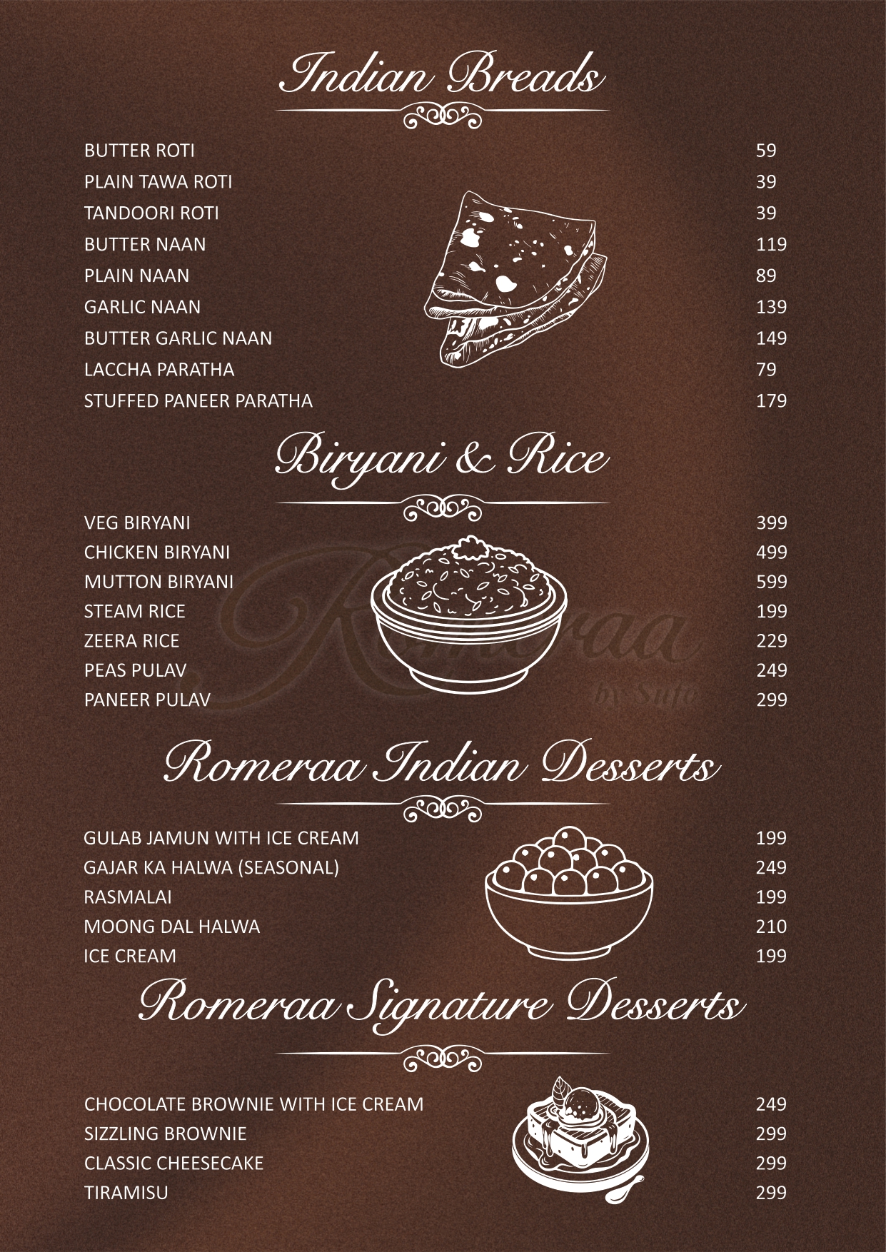 Menu Page 10