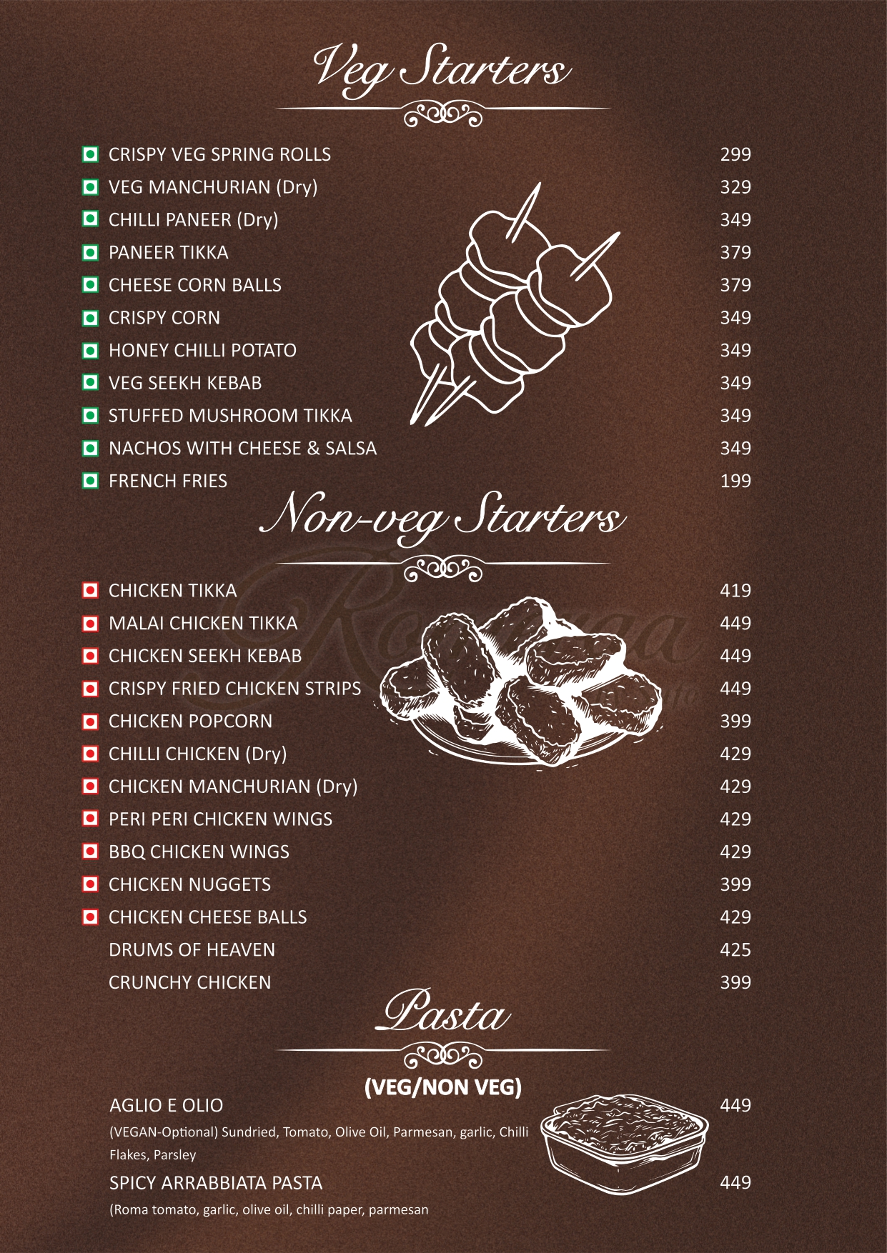Menu Page 2