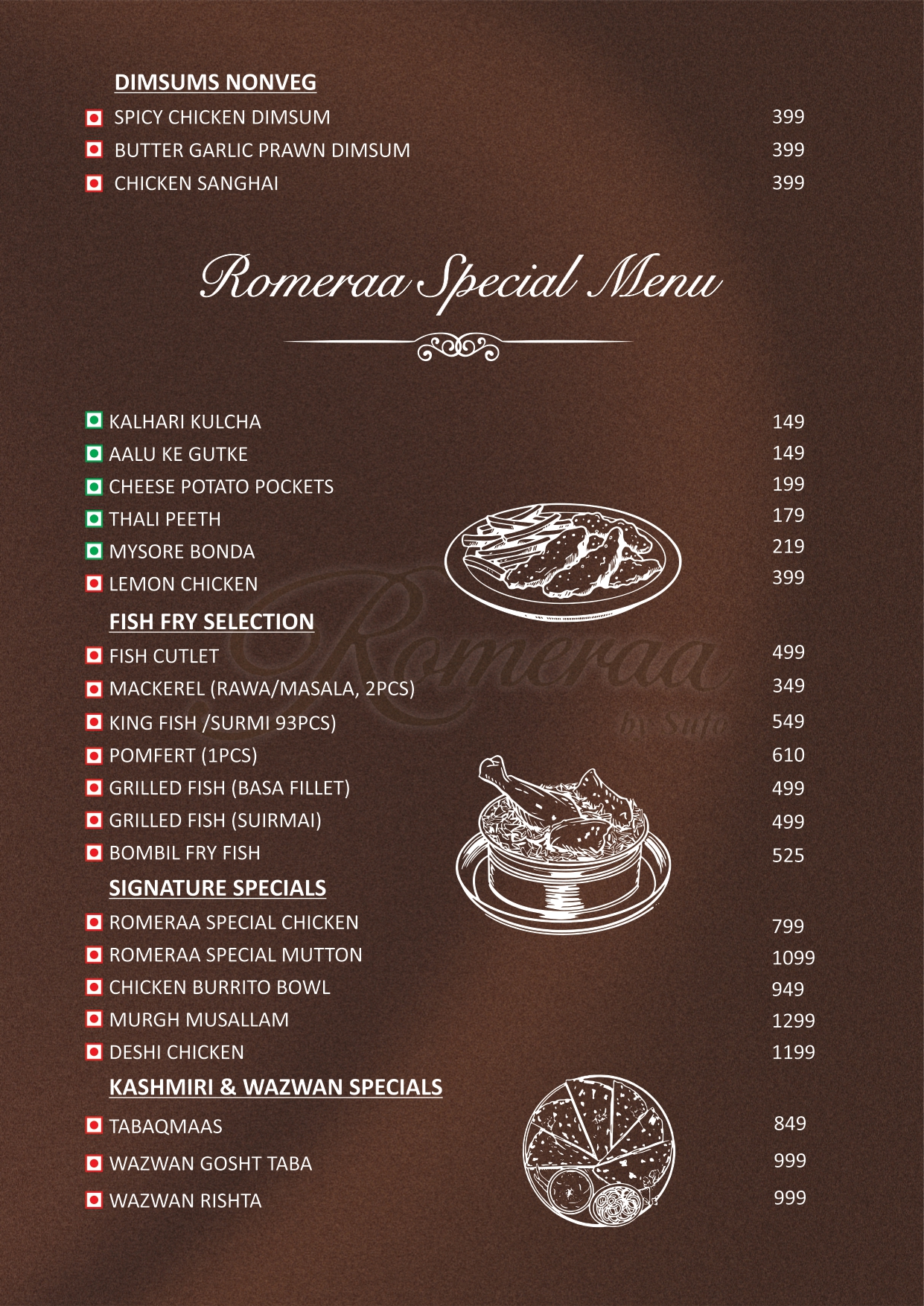 Menu Page 6