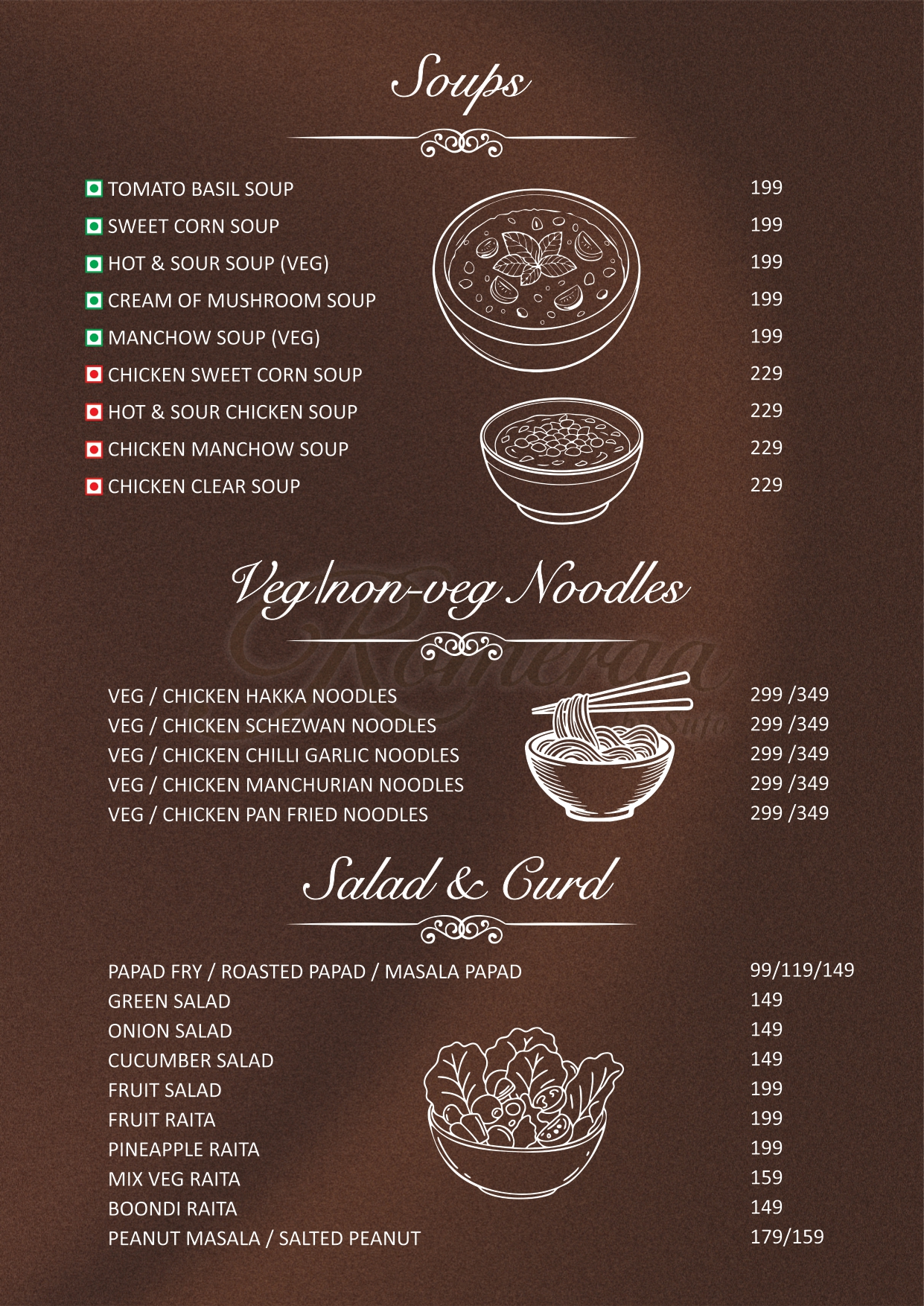 Menu Page 8